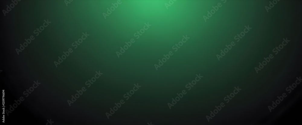Obraz premium Gradient dark green texture background, blank colorful wallpaper with space for text, dark green shades backdrop
