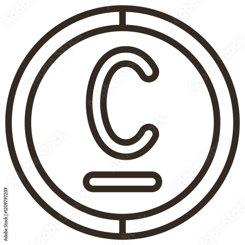 Som Cash Symbol  Icon Element For Design Graphic