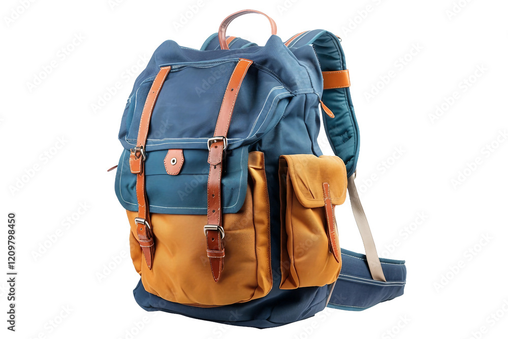 Sleek and Durable Laptop Backpack for Students Isolated on Transparent Background Sleek and Durable Laptop Backpack for Students Isolated on Transparent Background