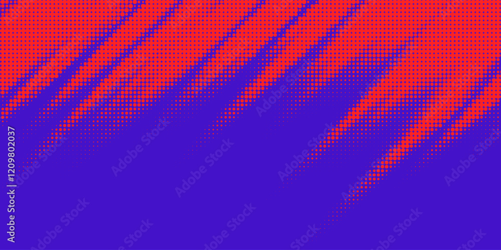 Fototapeta premium Monochrome round particles on a dark background. Abstract background. Halftone background.