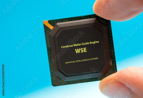 Tableau sur toile Cerebras Wafer-Scale Engine (WSE)