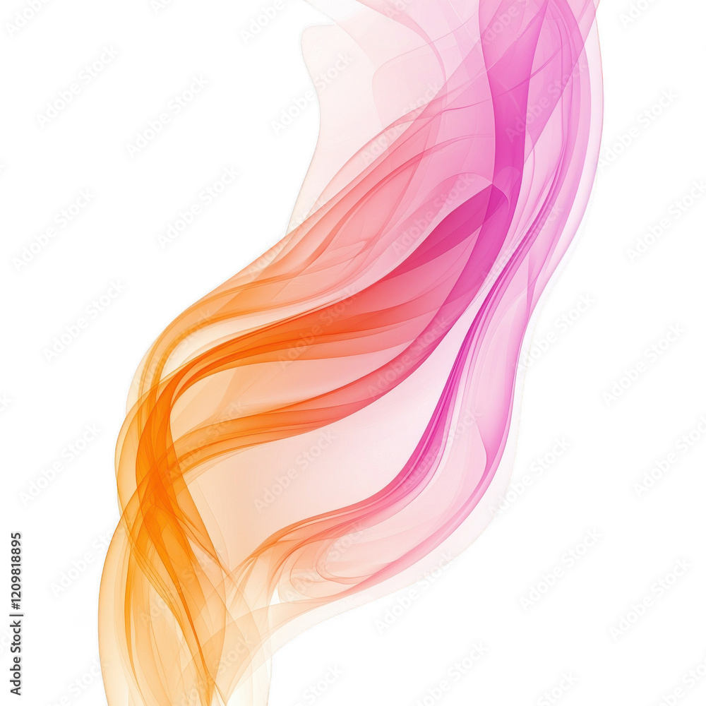 Pastel flat flow swirl wave isolated on transparent background Pastel flat flow swirl wave isolated on transparent background