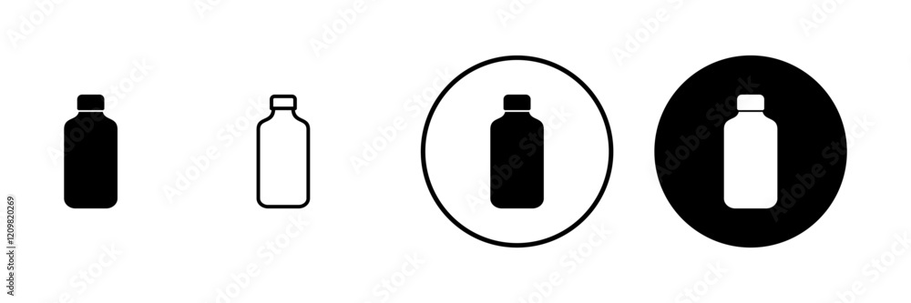 Bottle icon vector. bottle sign and symbol Bottle icon vector. bottle sign and symbol