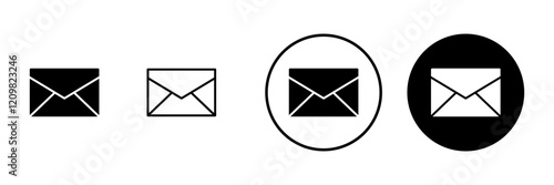 Mail icon vector. email sign and symbol. E-mail icon. Envelope icon