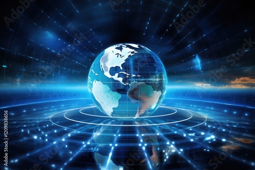 World space globe astronomy