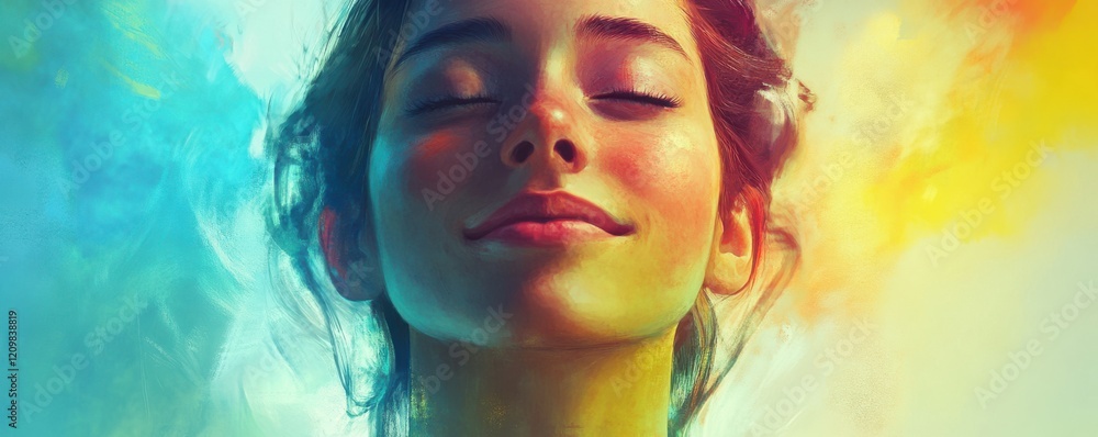 A portrait of a person with a hopeful expression, their optimism shining through despite life's hardships. A portrait of a person with a hopeful expression, their optimism shining through despite life's hardships.
