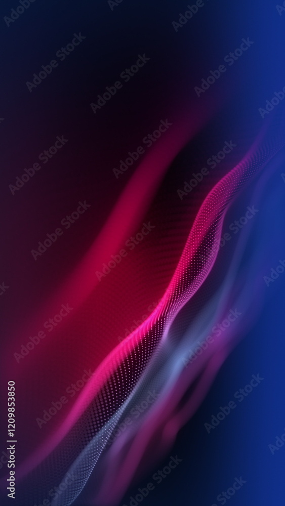 Naklejka premium Explore Abstract Seamless Background Wave Patterns Enhanced with Dynamic and Mesmerizing Lighting Effects