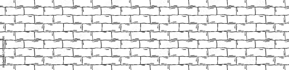brick doodle seamless pattern background grunge brick doodle seamless pattern background grunge