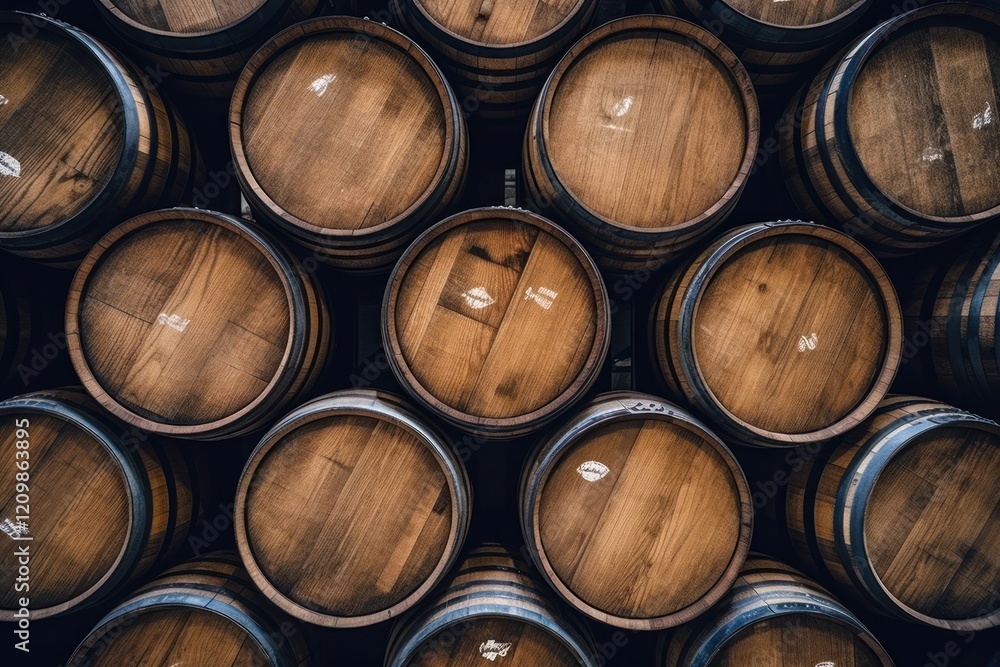 Wooden barrels wine arrangement refreshment Wooden barrels wine arrangement refreshment