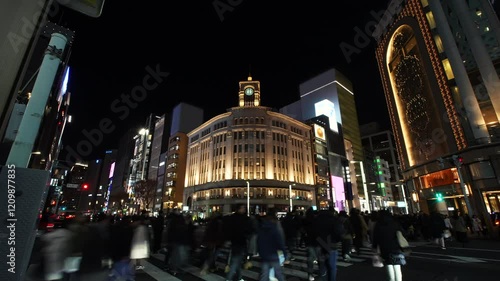 東京・銀座の街並み