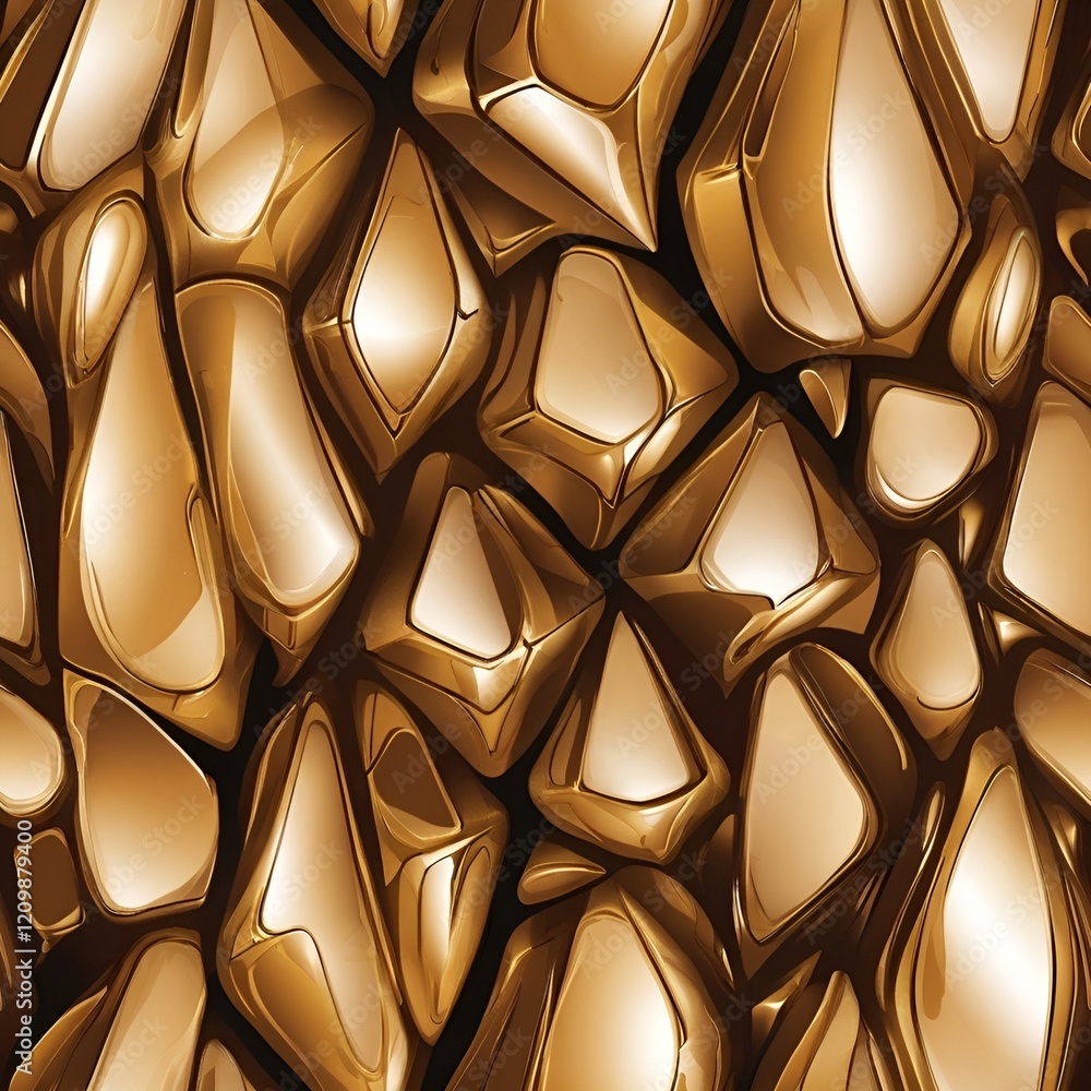 Gold metallic seamless pattern Gold metallic seamless pattern