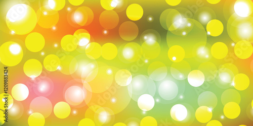 Colorful bokech, circles, abstract background   bokeh effects in various colors                             