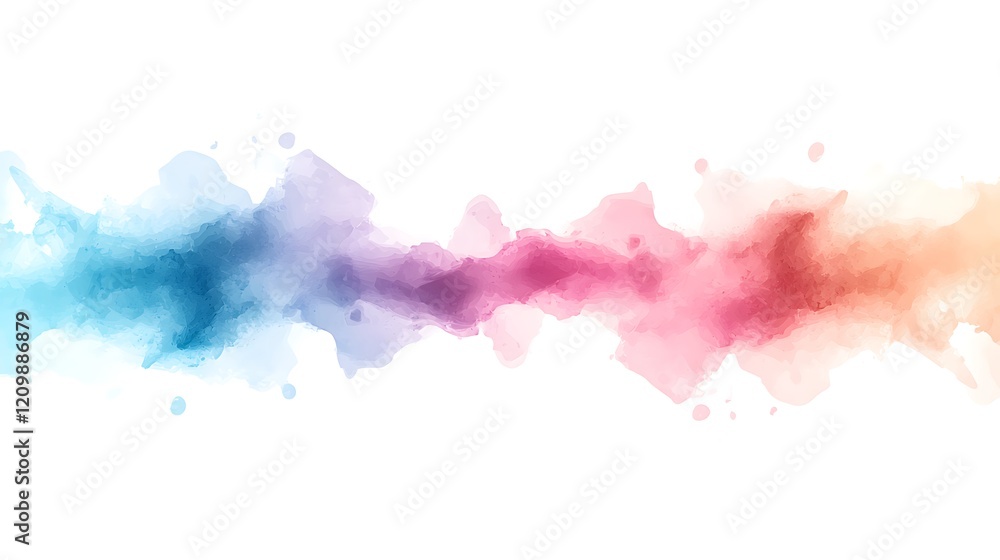 Obraz premium Pastel colors in dynamic abstract background colorful artistic display and soft views