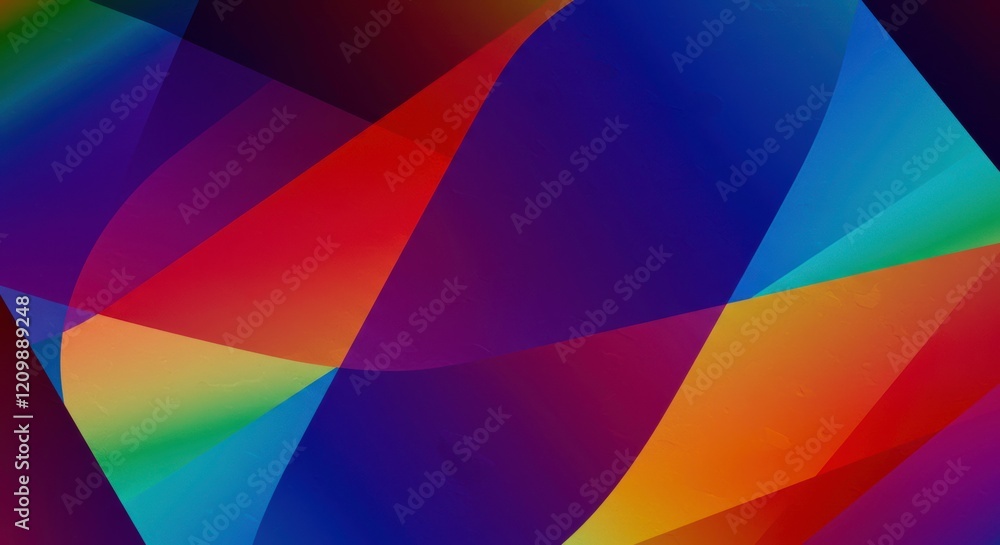 Abstract Rainbow Hues: Vibrant, dynamic interplay of red, orange, blue, and purple hues create a captivating abstract art piece. Perfect for modern design projects. Abstract Rainbow Hues: Vibrant, dynamic interplay of red, orange, blue, and purple hues create a captivating abstract art piece. Perfect for modern design projects.