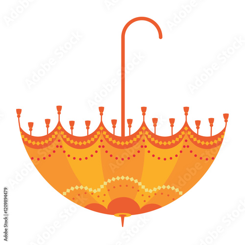 indian wedding umbrella decoration
