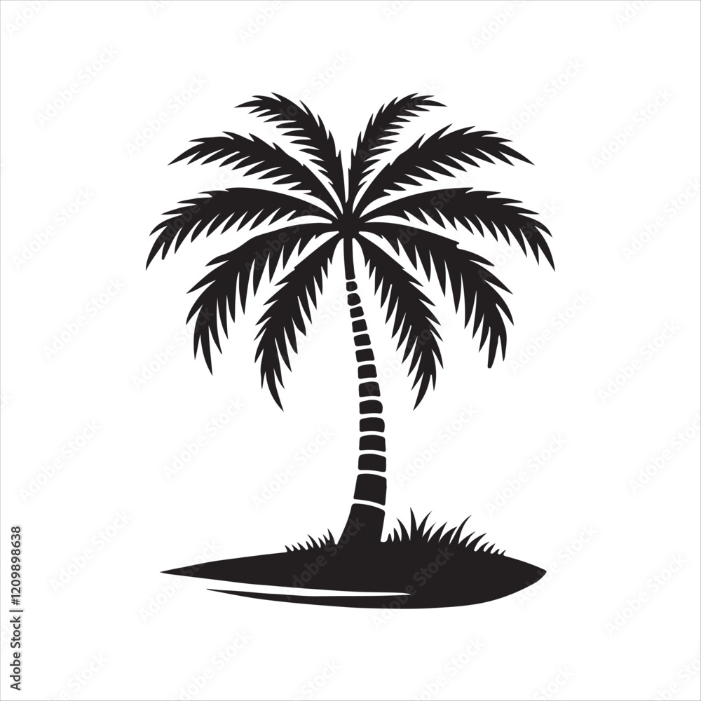 Fototapeta premium palm tree Vector illustration