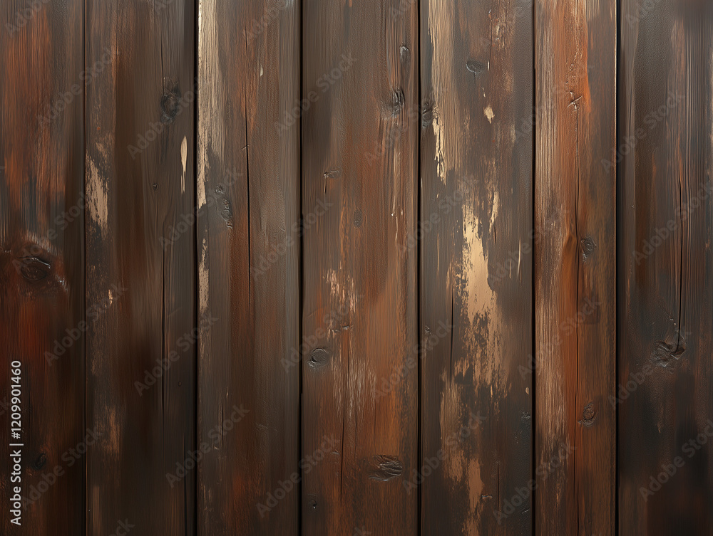 Fond de planches en bois brun Fond de planches en bois brun