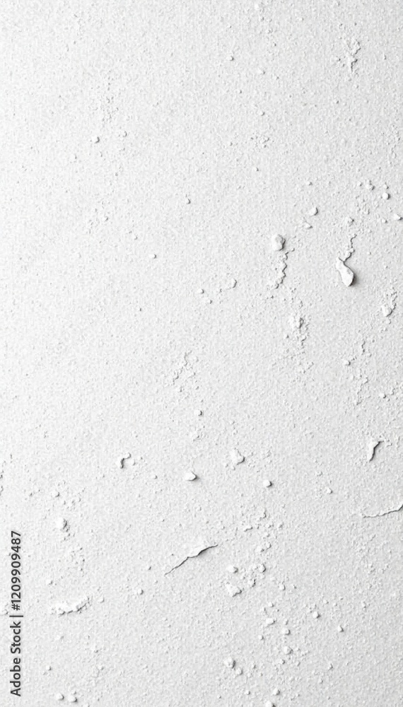 Fototapeta premium Uneven white concrete plaster, subtle texture, background, light