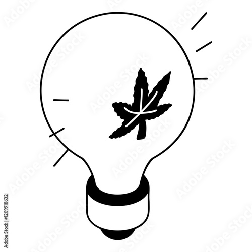 HID marijuana grow light isometric vector icon,Cannabis and marijuana symbol, cannabinoids sign, healthcare Herb illustration, Bulbs for Indoor Hemp Plant Grows concept