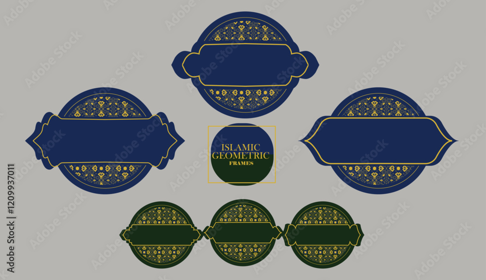 Islamic modern Ramadan and Eid geometric floral frames set , blending intricate patterns with contemporary elegance, ideal for festive invitations, greeting cards, banners, and digital designs. Islamic modern Ramadan and Eid geometric floral frames set , blending intricate patterns with contemporary elegance, ideal for festive invitations, greeting cards, banners, and digital designs.