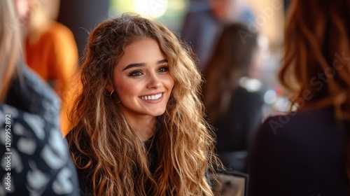 Wallpaper Mural Recruiter meeting candidate with warm smile Torontodigital.ca