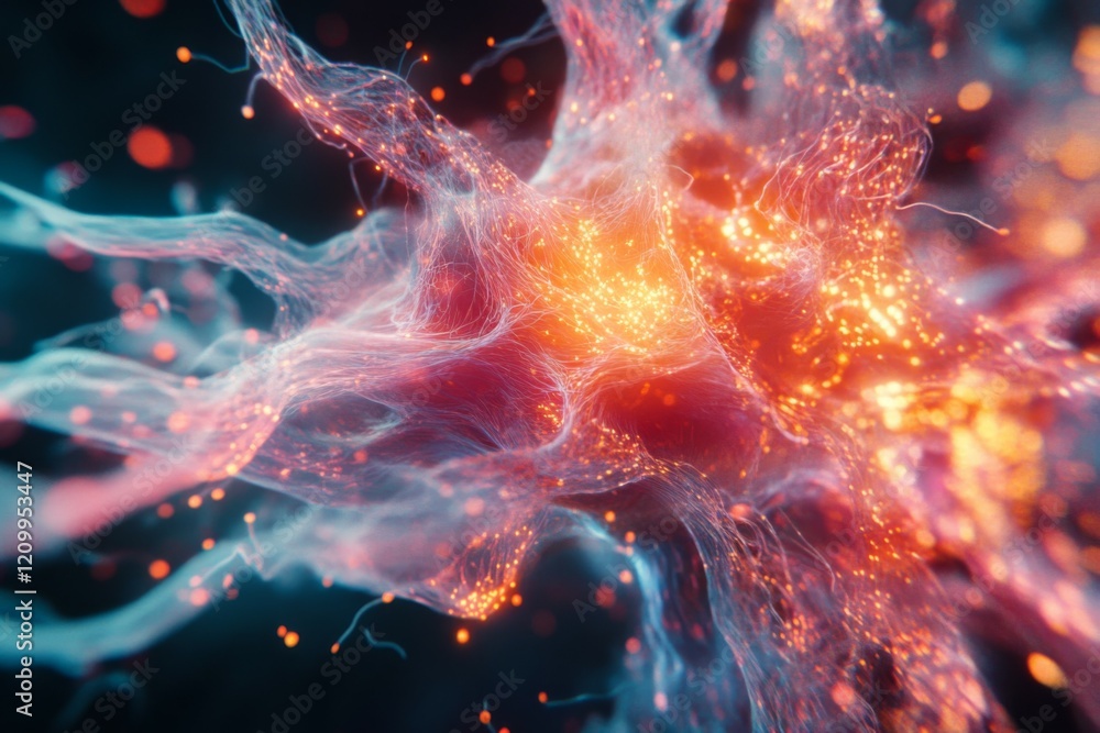 Abstract Energy Burst Abstract Energy Burst