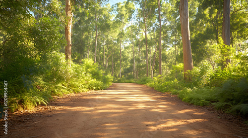 Giant red tingle trees in the Valley of the Giants - The Ancient Empires Walk, Denmark region in The Great Southern, Western Australia.