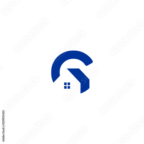 Free Download House business innovation. G house logo. house icon inspiration vector template, real estate, building, C home - GFXLoad