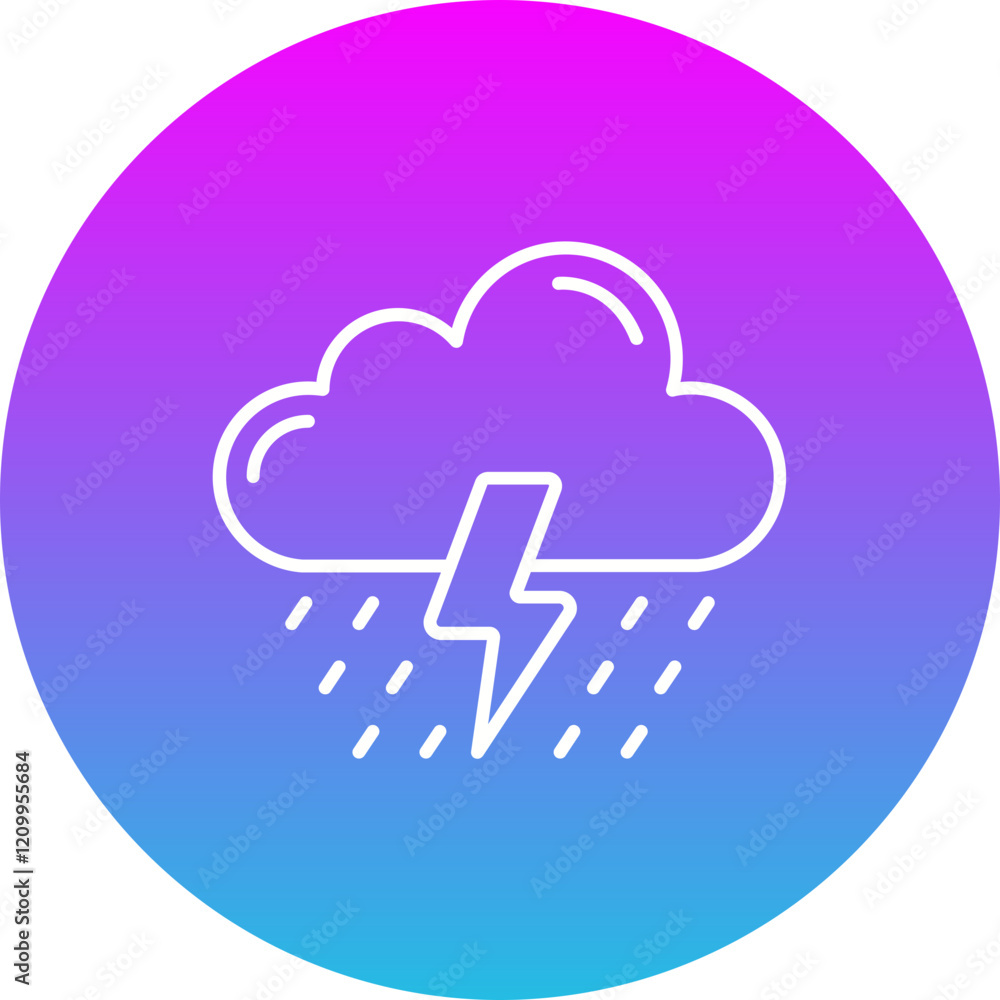 Thunderstorm Icon Thunderstorm Icon