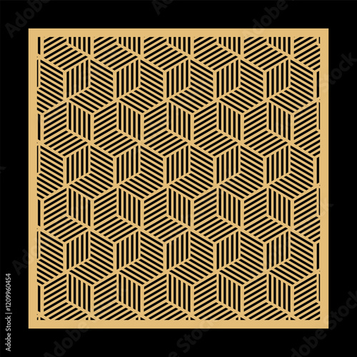 Laser cut and print design