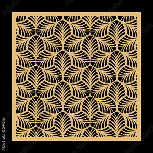 Laser cut and print design