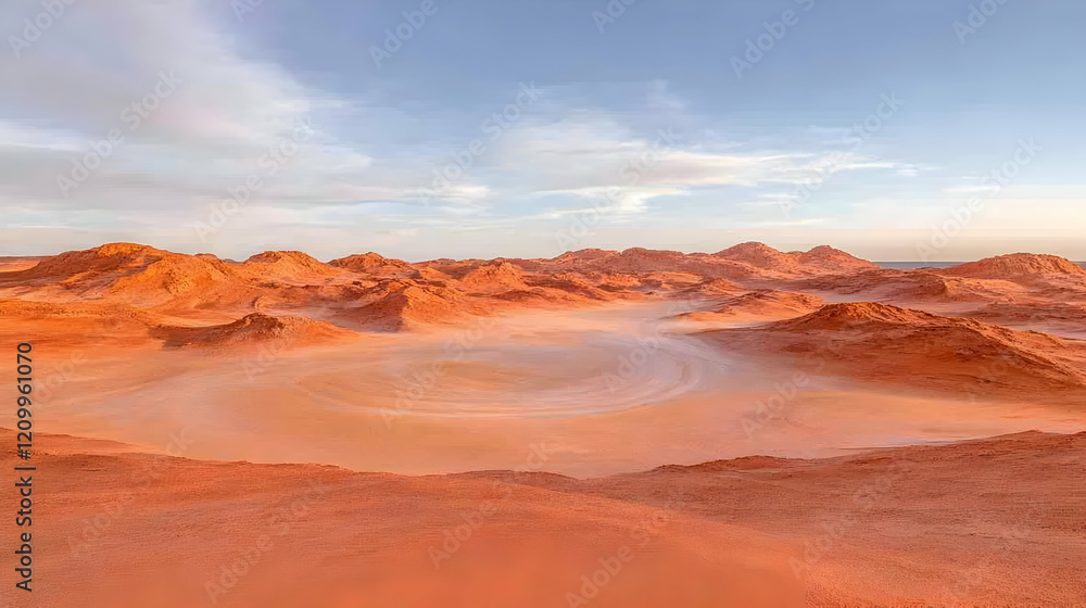 Naklejka premium Kalgoorlie red desert in the Goldfields region of Western Australia 