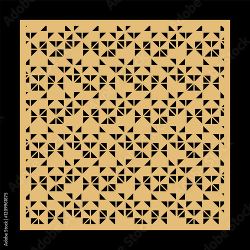 Laser cut and print design