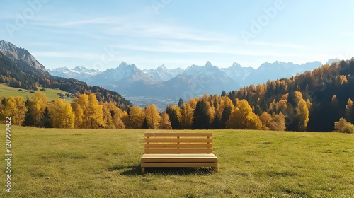 Schweizer Alpen auf der Schynige Platte photo