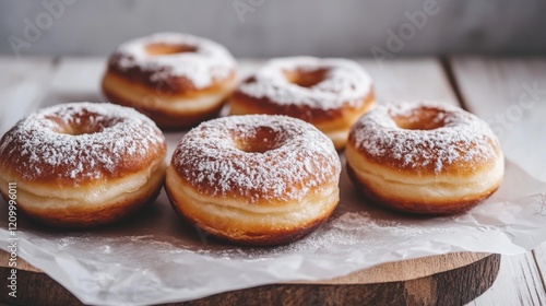 Wallpaper Mural bakery photography of apple cinnamon doughnuts Torontodigital.ca