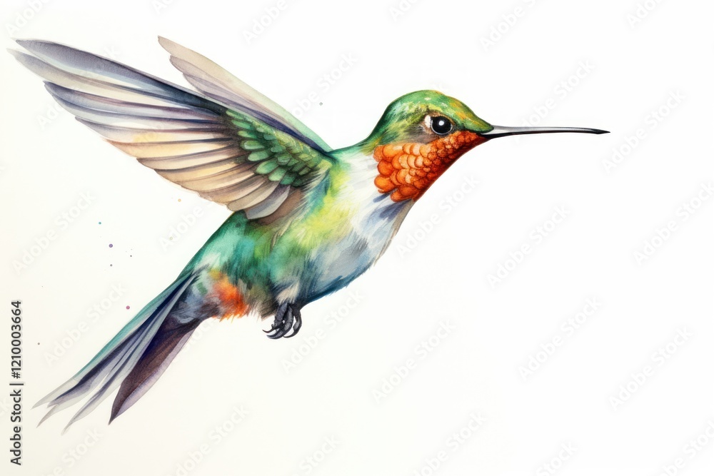 Fototapeta premium Hummingbird animal creativity wildlife