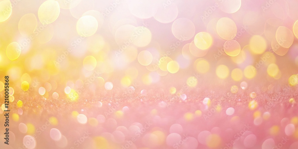 Pink and Gold Glittering Bokeh Background for Festive Designs Pink and Gold Glittering Bokeh Background for Festive Designs