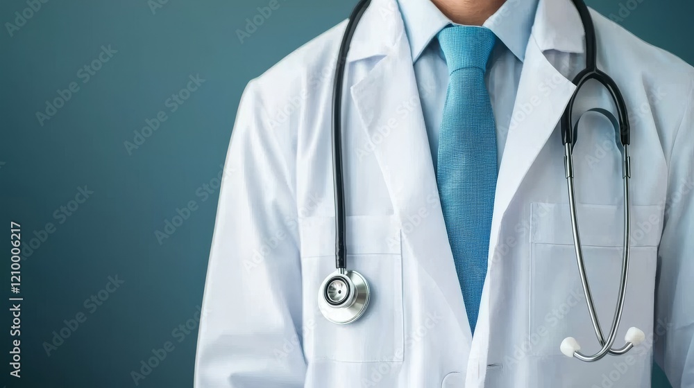 Young Professional Reviewing Health Insurance Options in Medical Setting Young Professional Reviewing Health Insurance Options in Medical Setting