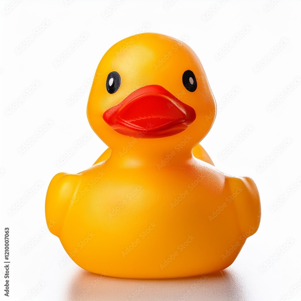 yellow rubber duck with white background yellow rubber duck with white background