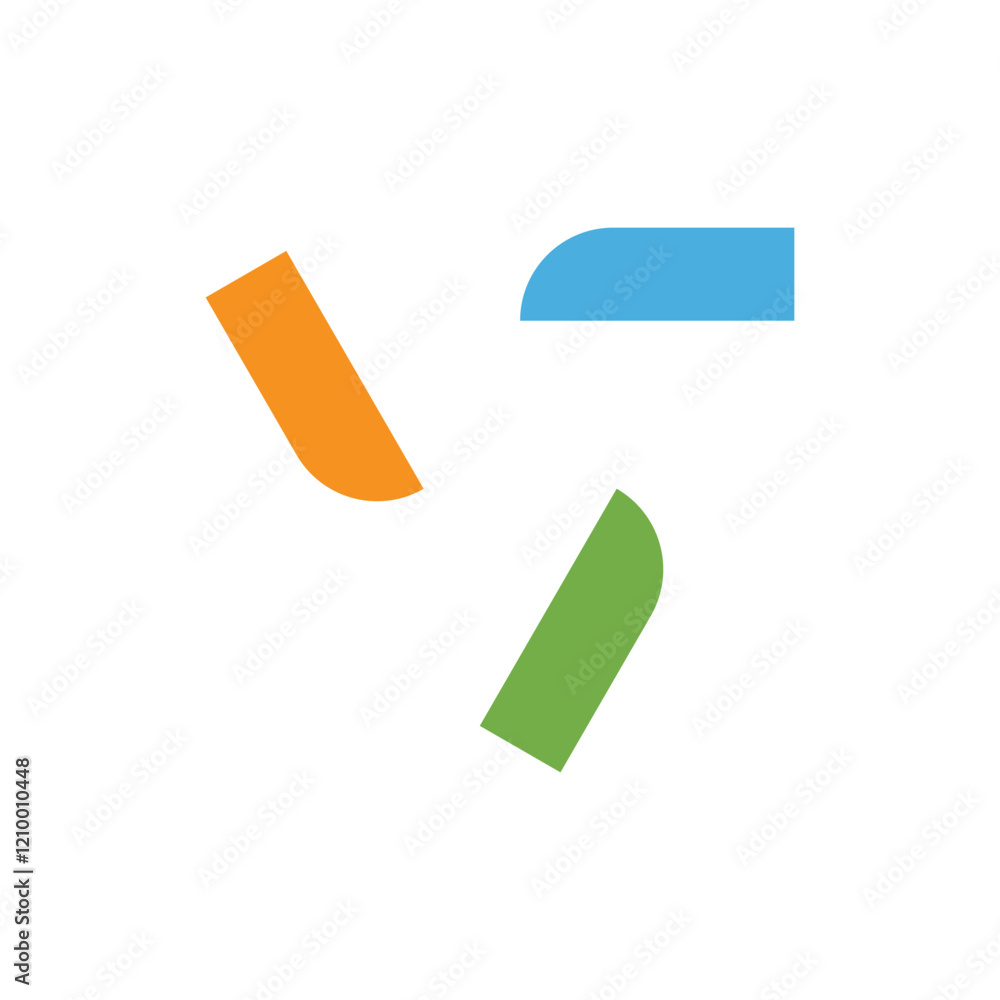 Line and Triangle Logo Template Icon Line and Triangle Logo Template Icon