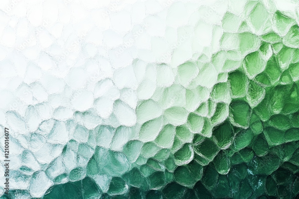 Obraz premium Grainy gradient background fading from green to white.