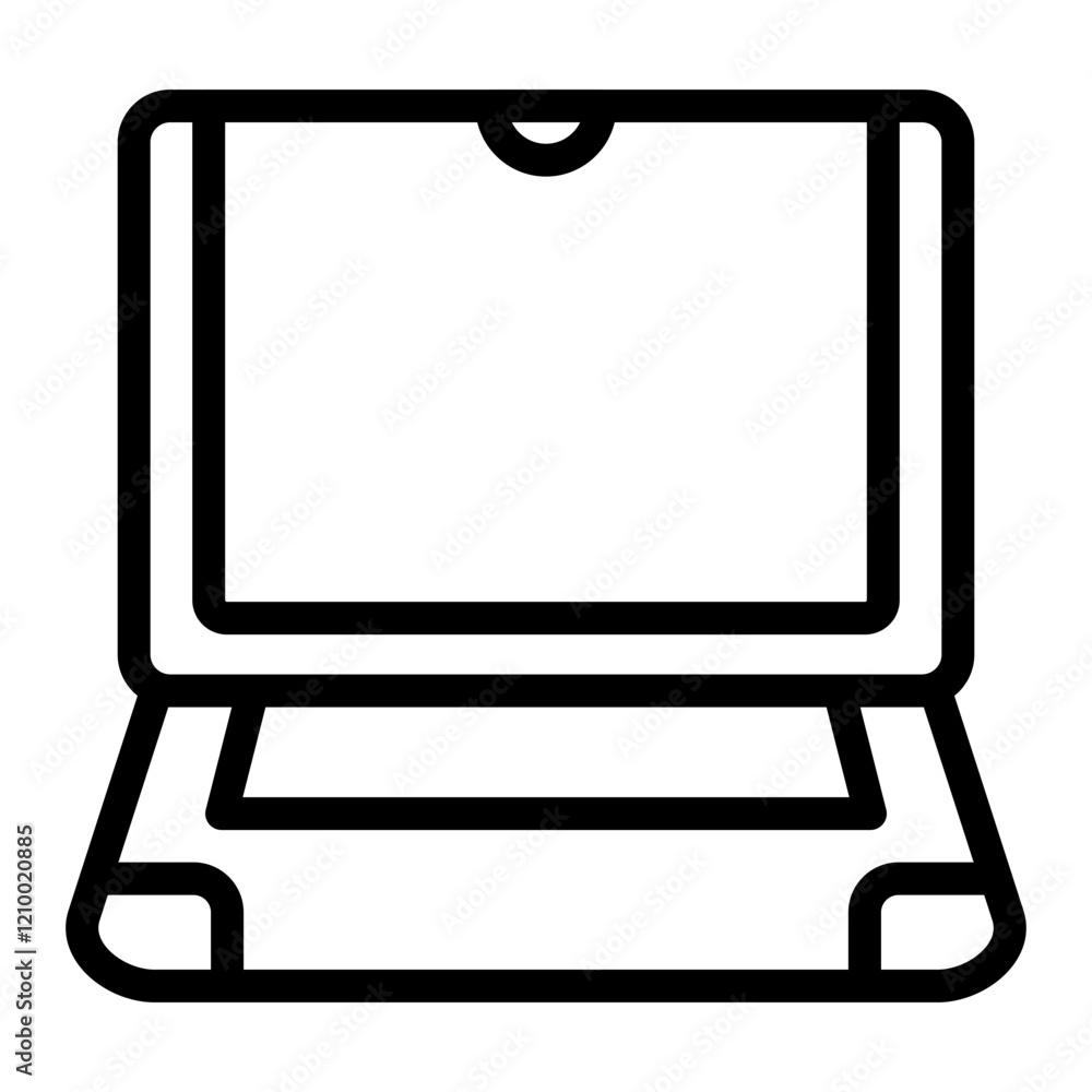 Vector Design Laptop Icon Style Vector Design Laptop Icon Style