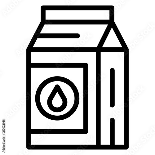 Vector Design Milk Icon Style