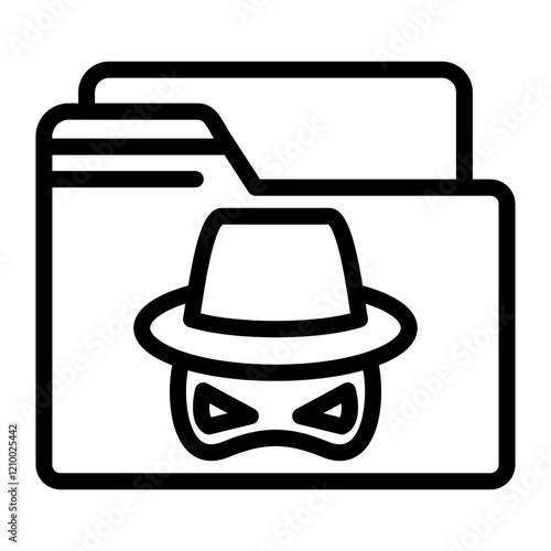 Vector Design Dark Web Icon Style