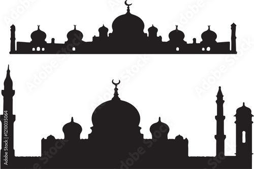  Mosque silhouette
