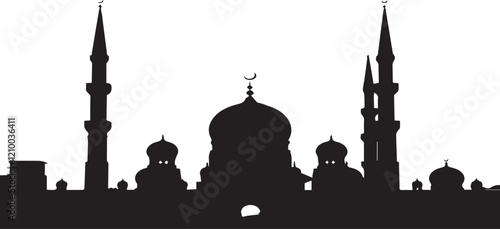  Mosque silhouette