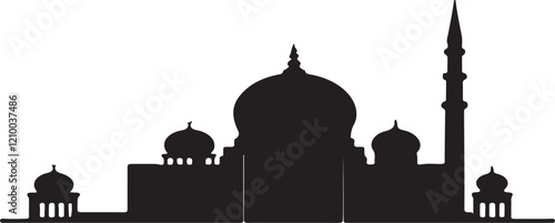  Mosque silhouette