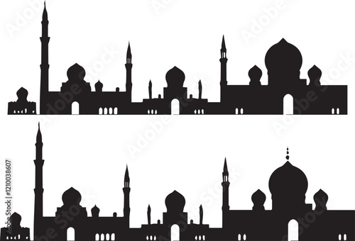  Mosque silhouette