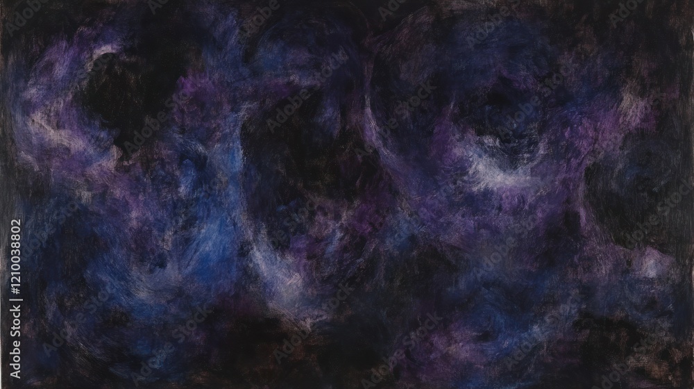 Obraz premium Cosmic Dance: An Abstract Expression of Celestial Motion