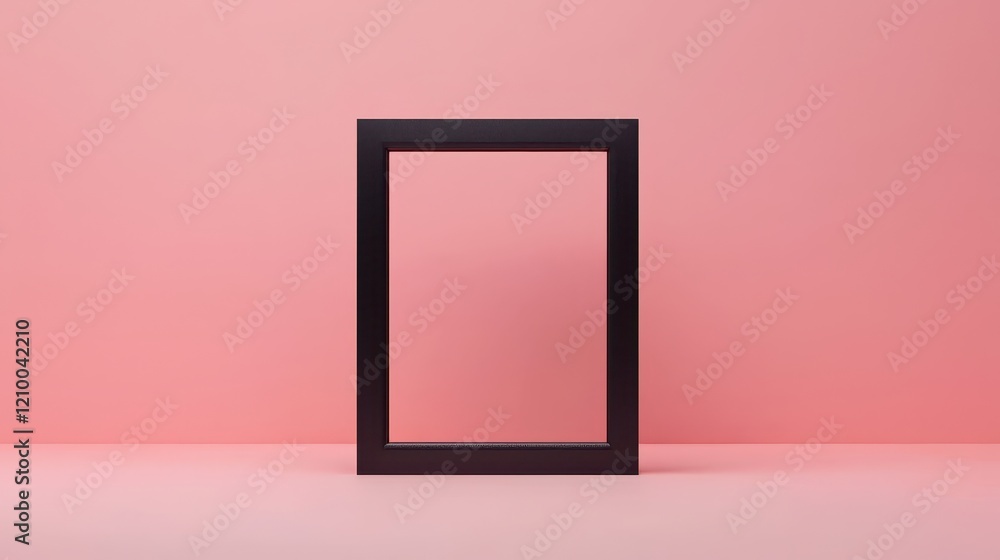 Modern mockup frame artwork display minimalist studio digital design creative environment eye-level view Modern mockup frame artwork display minimalist studio digital design creative environment eye-level view